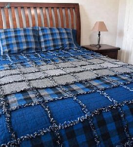 Handmade Cotton Flannel Quilt