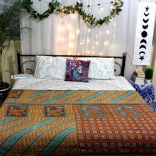 Authentic Bedspread Blanket Sari Gudri