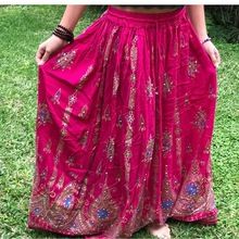mandala women long wrap skirt