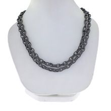 Black Spinel Gemstone Necklace