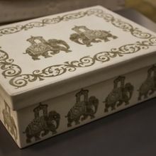 Handmade Felt Wedding Box
