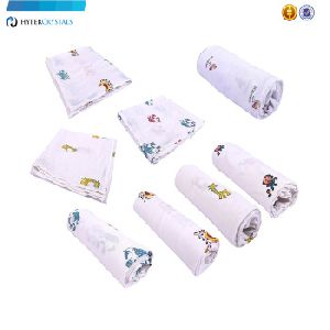 Cotton Muslin Swaddle Baby Blankets