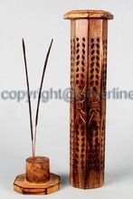 fancy wooden incense holder