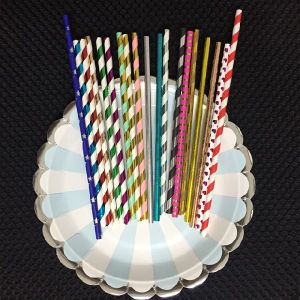 Paper Wrapped Straw