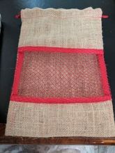 Jute Bag with Strong Mesh Bag,