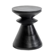 Black Painted Garden Stool Chair