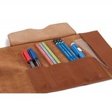Handmade Felt Pencil Pouch Roll Up Pen Case