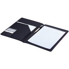 Leather Material Padfolio Folder