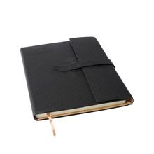 notebook with strap