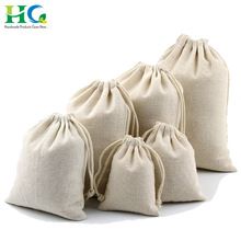 Ecofriendly Cotton Linen Pouch Bag