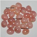 Pink Opal Oval Shape Gemstone Cabochon