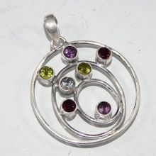 gemstone handmade pendant