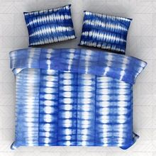 Tie Dye Stripe Tapestry Bedspread