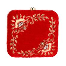 Hand Embroidery Ladies Evening Clutch Purses