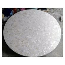 White Mother Pearl Table Top