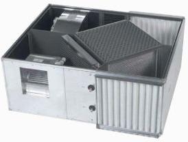 Heat Recovery Unit With Cross Flow Heat Exchanger