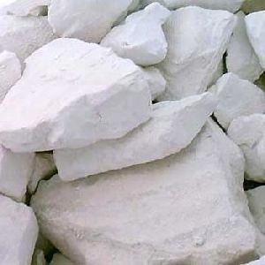 white washed kaolin clay