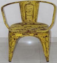Antique Rustic Iron Chair