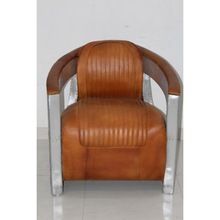 Aviator Design Leather Sofa