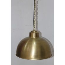 Brass Plated Hanging Lamp