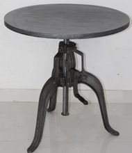 Industrial Jodhpur Crank Bar Table