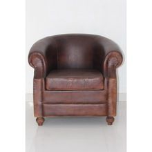 Leather Club Sofa