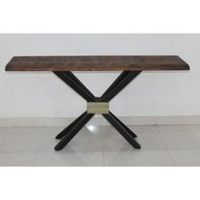 Rustic Wooden Console Table