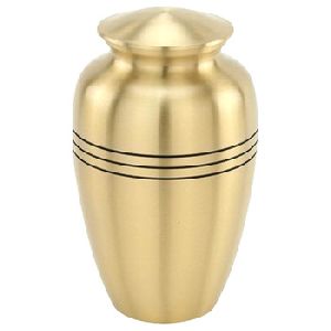 Metal Material Human Ashes Funeral Gold material Cremation Urns