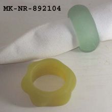 Custom Colors Glass Napkin Ring