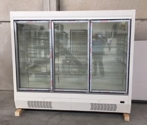 Glass Door Freezer 250 cm Delta