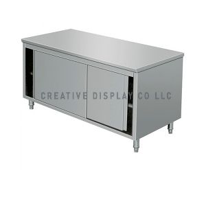 Table Cabinet with Sliding Door 150cm