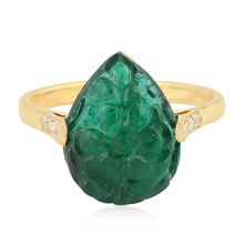 Diamond Natural Emerald Ring