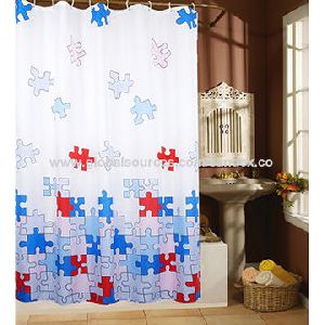 Long length shower curtains