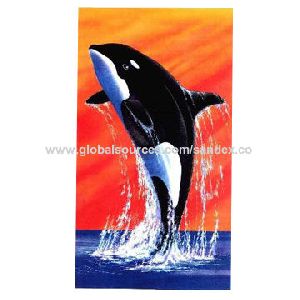 Personalized children's beach towels
