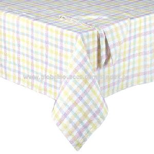 Tablecloth green, made