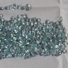 oval cut natural aquamarine gemstone