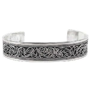 Awesome !! Oxidized 925 Sterling Silver Bangle