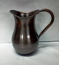 Hammered Solid Copper Pitcher
