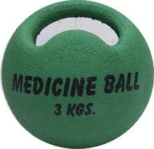 Bouncable rubber medicine ball