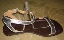 Pu belt and stylish sandal,