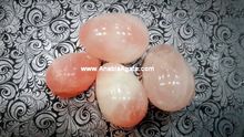 Gemstone Rose Quartz Eggs