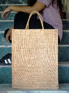 Jute Cottage Jute Bags for Lunch for Women and Men Jute MultiPurpose Bags  Newspaper Print  Amazonin Shoes  Handbags