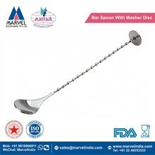 Bar Spoon With Masher Disc