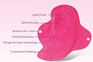 Cotton Reusable Sanitary Pad xl