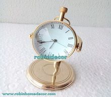 Brass DeskTop Clock