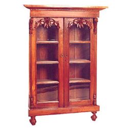 wooden bookcases