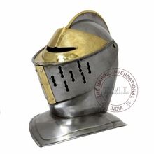 Medieval Early Renaissance Armor Knight Closed Helmet