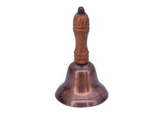 Nautical Brass Ship Bell in Copper Antique Finish