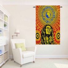 Mandala Tapestry Bob Marley Hippie Room Decor