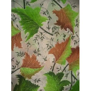 Leaf Print Fiber Sheets